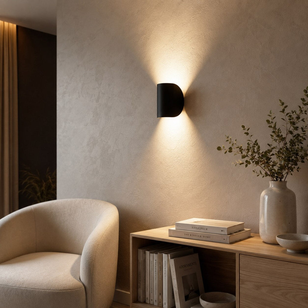 LED Wandleuchte Up Down Aluminium dimmbar für innen – Beleuchtung im Wohnraum