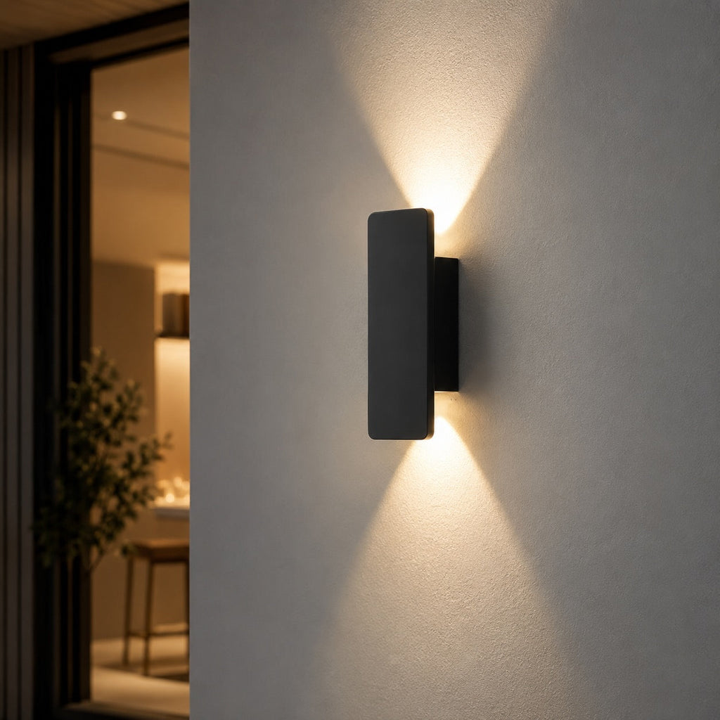 LED Außenwandleuchte Aluminium 18W IP65 modern – Beleuchtung im Wohnraum