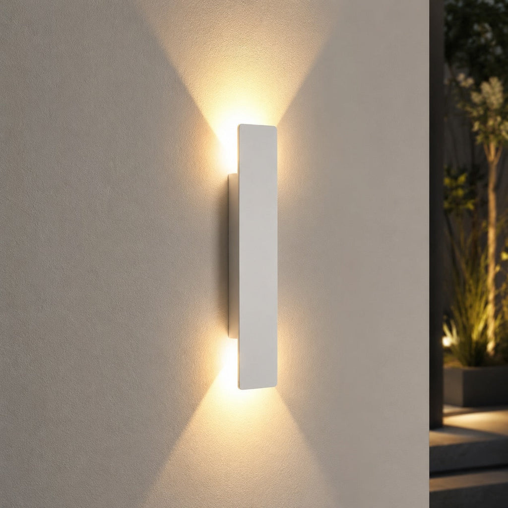 LED Außenwandleuchte Aluminium 18W IP65 modern – Beleuchtung im Wohnraum