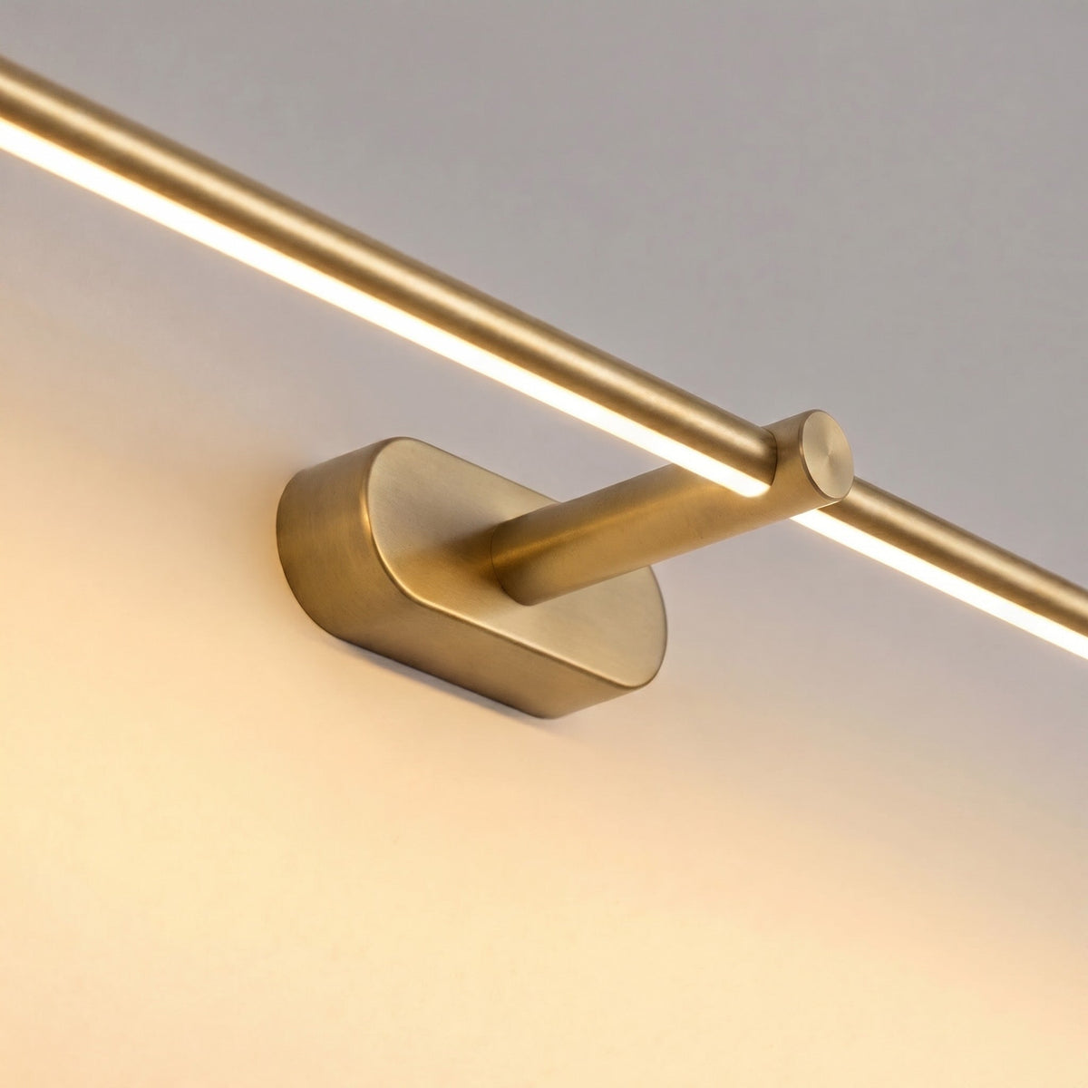 Lineare LED Wandleuchte Metall minimalistisch – Produktansicht